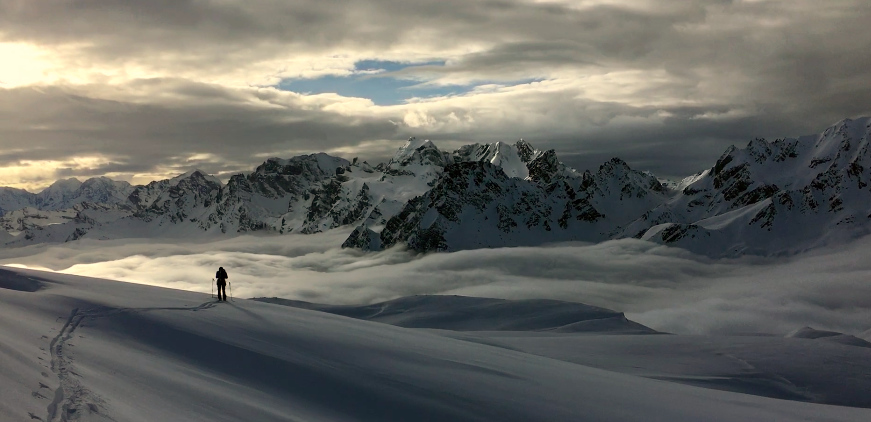 Ticini, ski tour,ski tour, ticino, simplon pass, alpe devero, margaroli hut, punta d'arbola, blinnenhorn, capanna corno gries, mountain guide, ski trip, skinning
