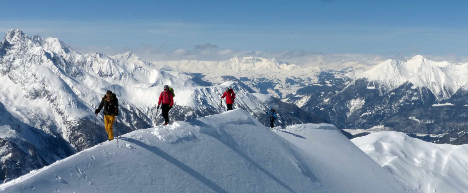 raid a ski, traversée ,engadine,ski randonnée, guide montagne, saint moritz,jenatsch hutte,gries hutte, es-cha hutte,graubunden